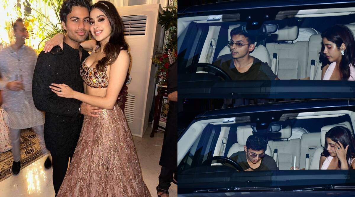 Janhvi Kapoor is seen partying with another ex-boyfriend, Akshat Rajan ...