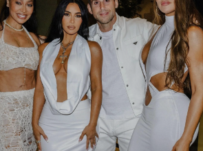 Photo of The white party that brought Kim Kardashian, Drake and Tom Brady to the Hamptons