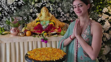 Photo of Ganesh Chaturthi 2024: Bollywood Stars Ananya Panday and Kartik Aaryan Lead Festive Celebrations